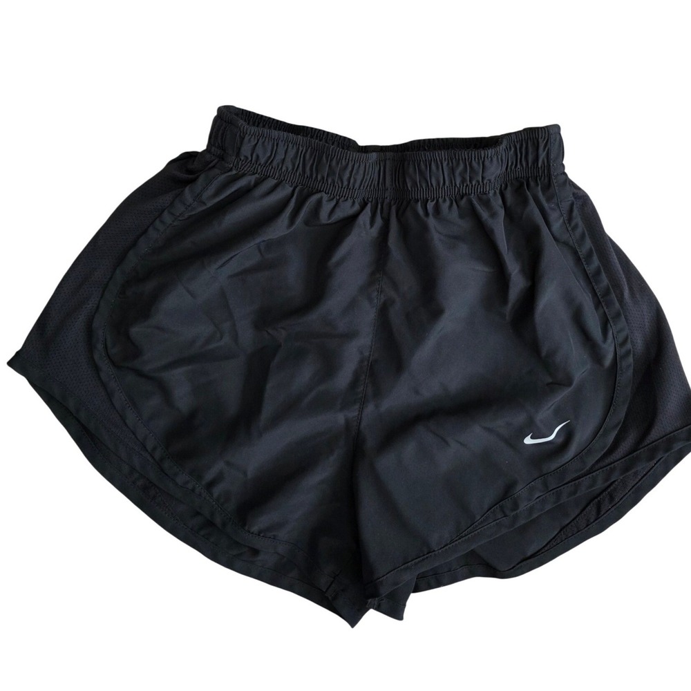 Nike Womens Dri-FIT Tempo Running Shorts Black XS Running Pickleball Athleisure